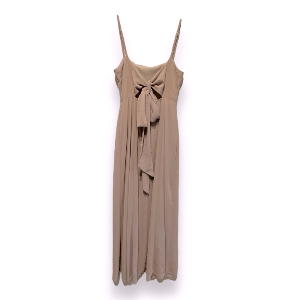 Show Me Your MuMu Lauren Tie Maxi Dress Size M